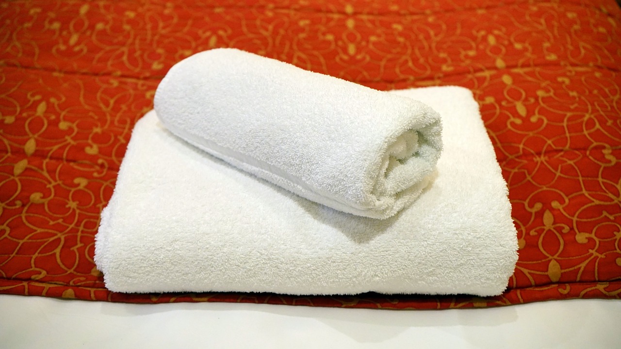 towel, white, luxury